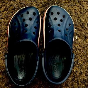 Selling blue crocs